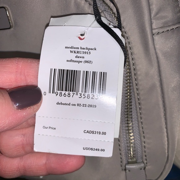 Kate Spade Dawn Nylon Backpack - Picture 6 of 6